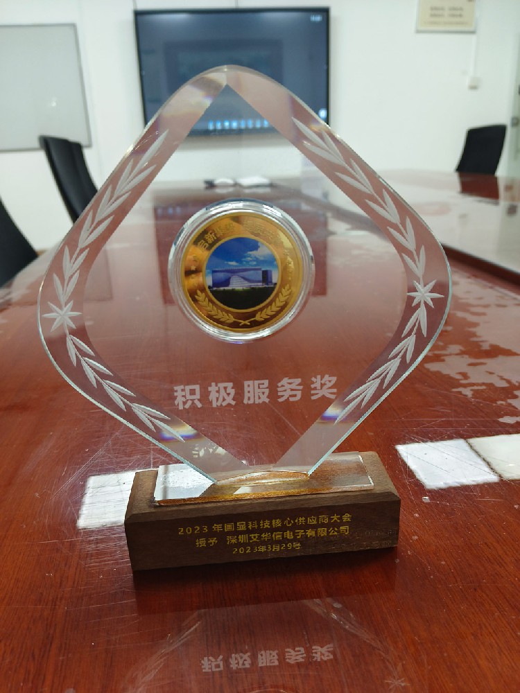 积极服务奖-2023年国显科技核心供应商大会